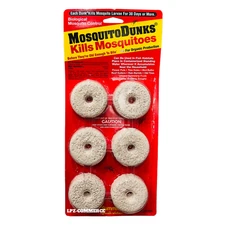 Summit Mosquito Dunks Floating Pod Kill Biologically Safe Method 6 pack