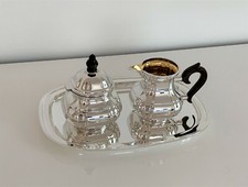 ROBBE & BERKING Alt-Augsburg 925 Silber, Rahm-/Zuckerservice 3tlg -aus Vorbesitz