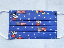 Cotton face mask with nose Bridge Made In USA