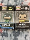 #3C Funko Pocket Pop Keychain Lot of 2 ASH & BATMAN