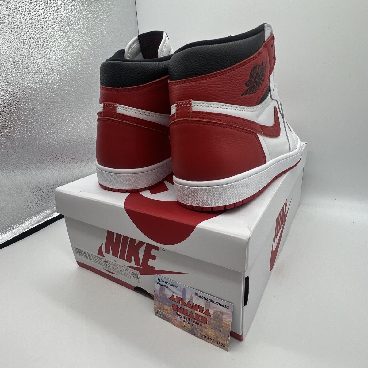 Size 13 - Jordan 1 Retro OG High Heritage Brand New Og All