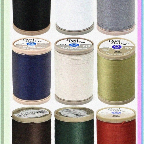 VibrantStitch 9-Color Heavy Duty Thread Set - 125yds Each - Picture 2 of 3