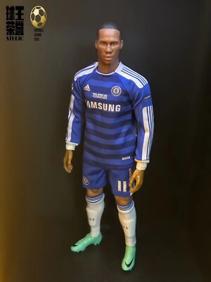 custom 1/6 scale Didier Drogba Male Model for 12'' Action Figure