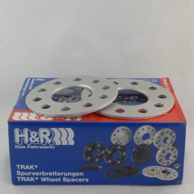 H&R Spurverbreiterung 10mm silber für Audi A3 A4 A6 A8 TT TTS Galaxy Alhambra - Bild 1 von 4