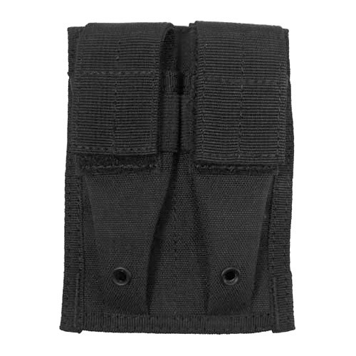 MFH Double Pistol Magazine Pouch Black 30617A Army Security 