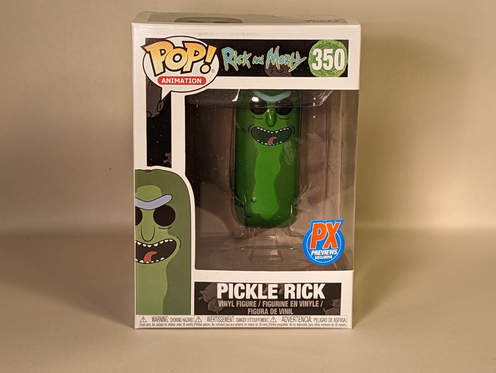 Funko Pop! Animación Rick And Morty Pickle Rick (Sin Extremidades) 350 Px Exclusivo