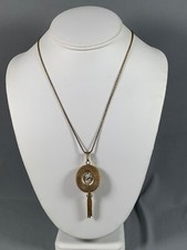 Vtg Reliance Pendant Necklace Watch 17 Jewels