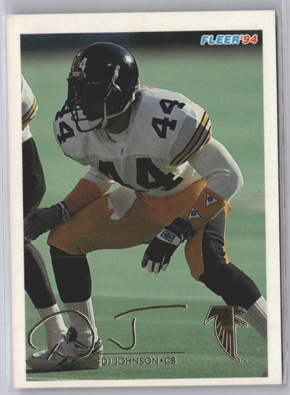 1994 Fleer Football Card #25 D.J. Johnson