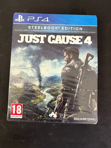 ★ Playstation 4 PS4 Just Cause 4 Edicion Steelbook ★ ESP Precintado