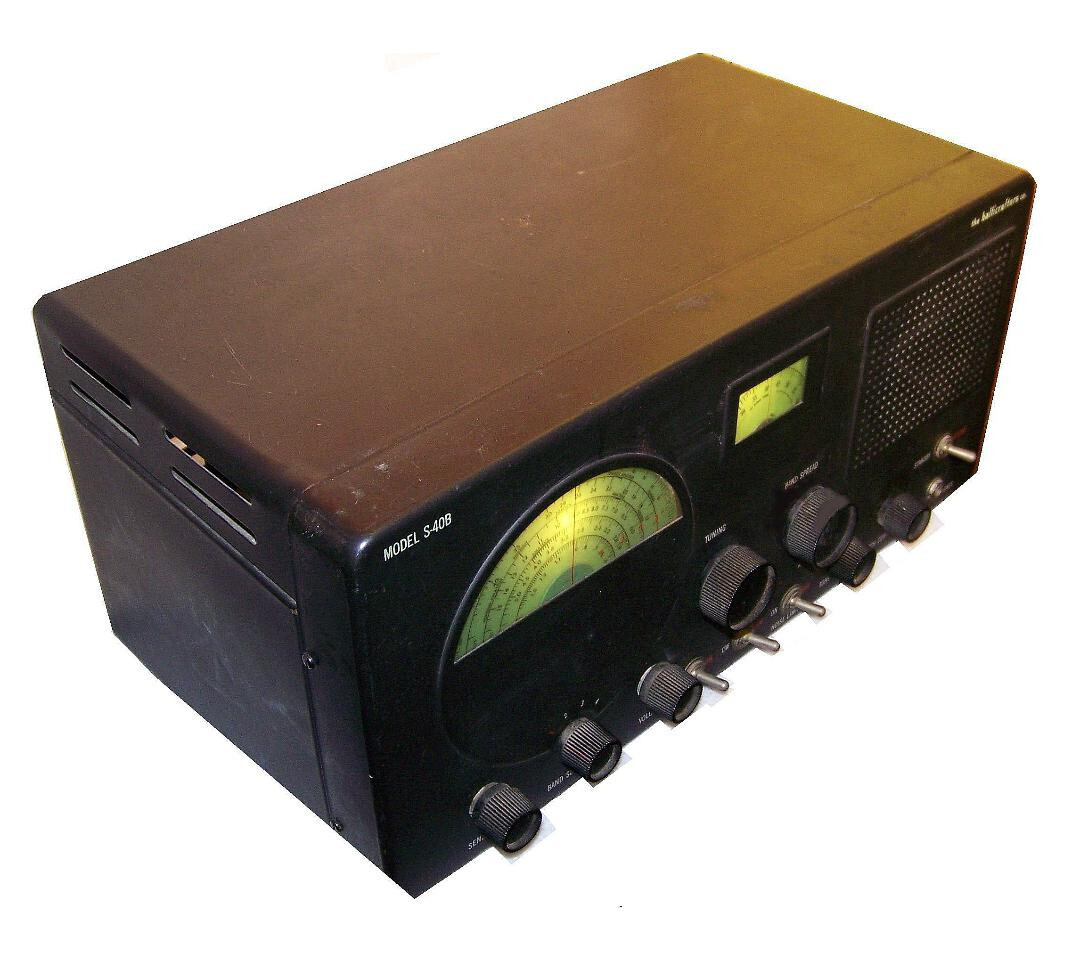 Hallicrafters S40B Shortwave Ham Radio Receiver GOOD CONDITION 100