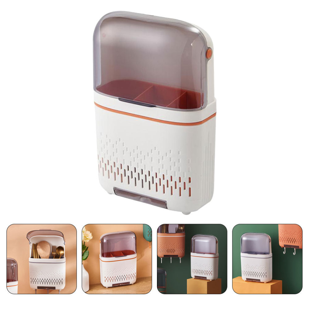 Wall Mounted Cutlery Holder for Spoons and Utensils Stable Rustproof Easy Clean