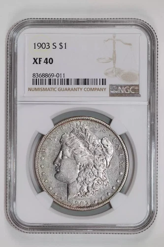 1903-S MORGAN DOLLAR NGC XF40