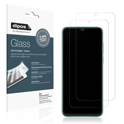 2x Schutzfolie für Blackview A55 Pro matt - Anti-Shock 9H Folie dipos Glass