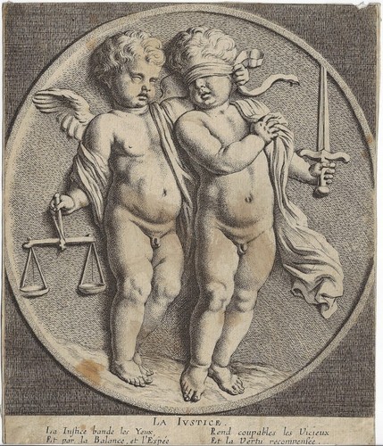 LOUIS TESTELIN: Les vertus innocentes, 1671, Folge von 8 Kupferstichen + Titel - Picture 4 of 9