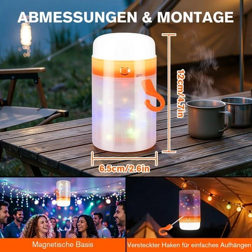 LED Camping Lantern USB Rechargeable, photo 4