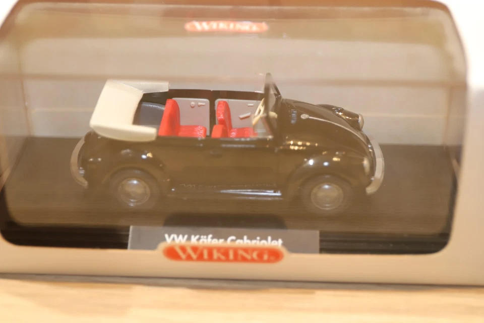 Wiking 7620139 VW Käfer Cabrio, schwarz OVP, H0, 1:40 - Bild 2 von 4