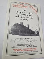 1992 Souvenir Booklet From Witchcraft Hysteria Of Salem Town And Salem Village