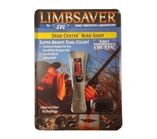 Mira escopeta Limbsaver Dead Center Bead fibra roja/amarilla #12225