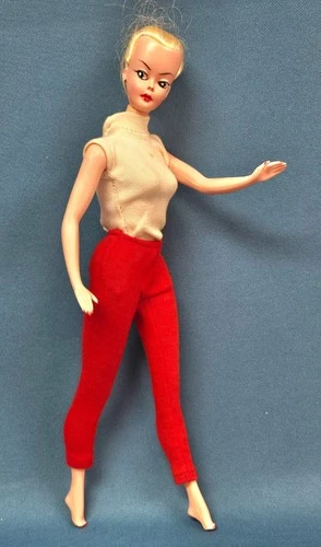 Vintage Bild Lilli Barbie Clone Hong Kong Fashion Doll 11.5" Blonde