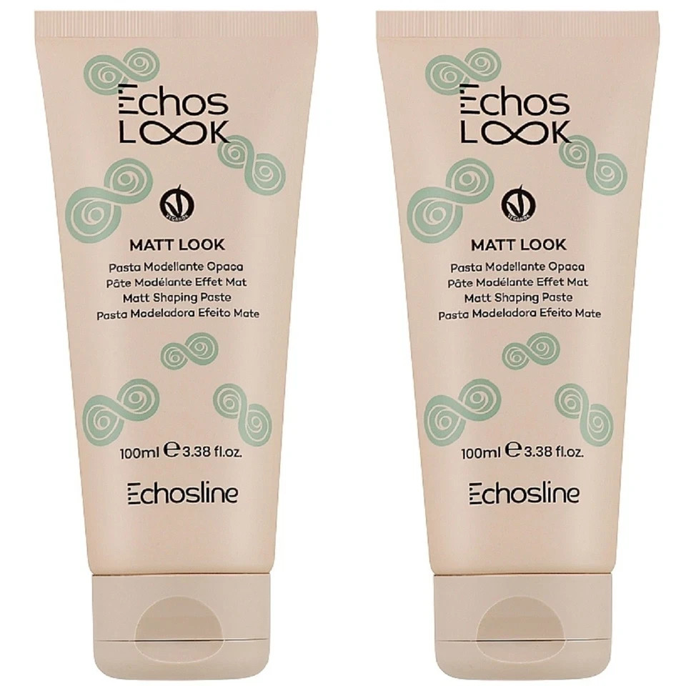Matt Look Pasta Modellante Opaca 2x100ml Forte Professionale ECOS