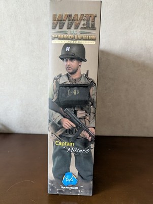 DID WWII 2nd Ranger Battalion Captain Miller 1/6 Figure - Normandy