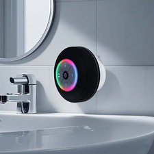 LED-Powered Audio-Enhancing Compact Portable Long-Lasting Mini LED Smart Speaker