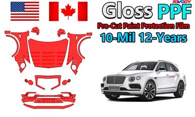  PPF Paint Protection Film For Bentley Bentayga Speed wAerodynamic Kit 2016-2020
