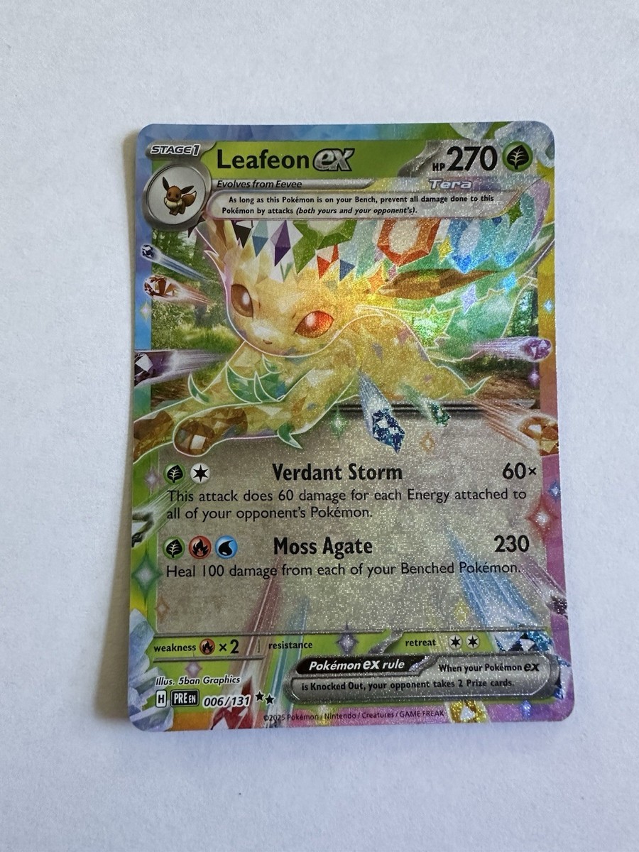 rare leafeon card Leafeon VSTAR Crown Zenith: Galarian Gallery Ultra Rare Card #GG35/GG70
