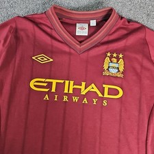 Manchester City 2012/2013 Away Football Shirt Umbro Soccer Jersey Size 52