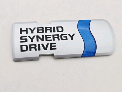 2014-2017 TOYOTA HIGHLANDER HYBRID SYNERGY DRIVE LOGO BADGE SYMBOL EMBLEM