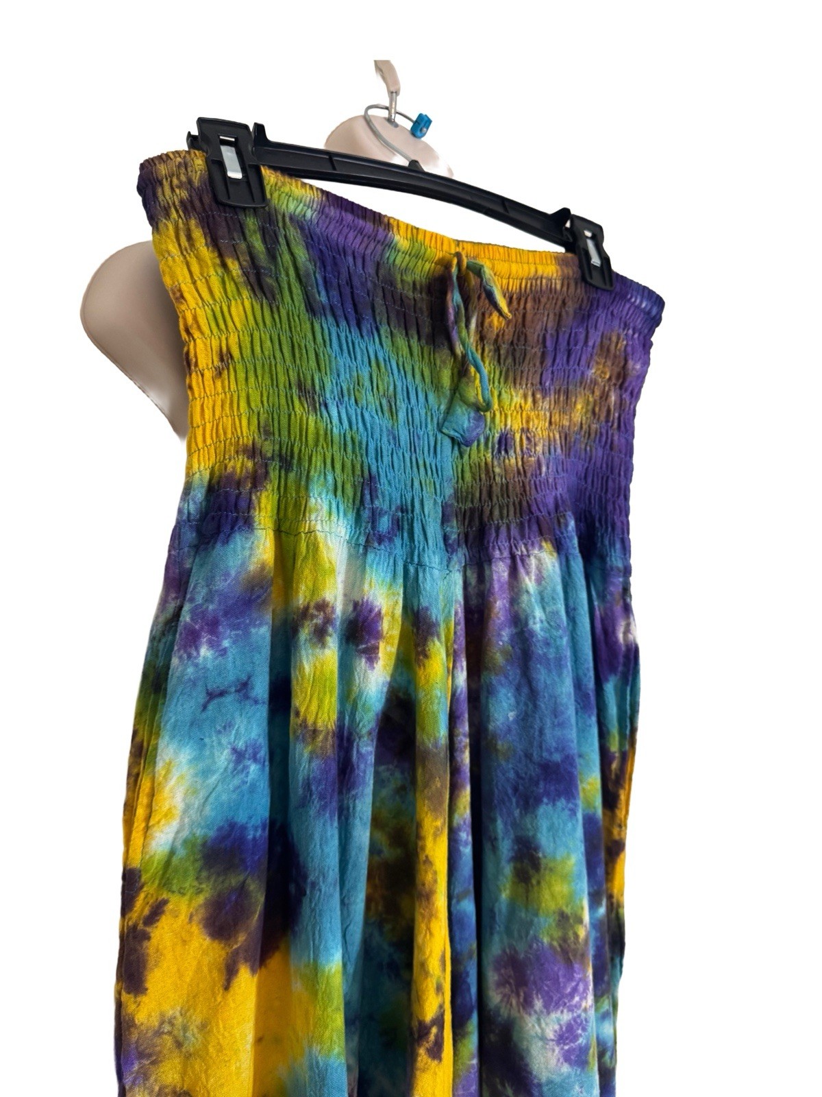 Women's Harem Pants  Patchwork Pocket Boho 100% C… - image 5