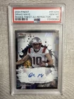 2024 Topps Finest - Rookie Finest Autographs Drake Maye #RFA-DM (AU, RC) PSA 10