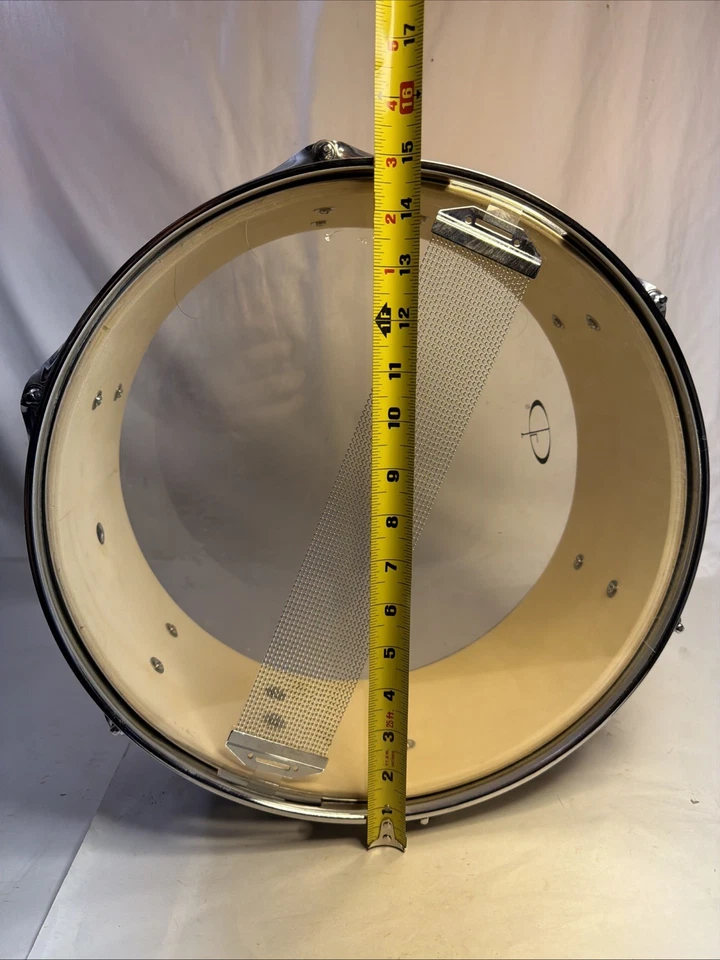 Tambor GP rojo oscuro 14 pulgadas Foto 4 de 4