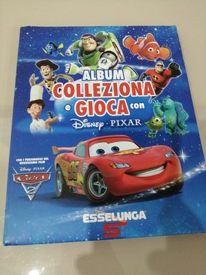 Disney Pixar Esselunga 2010 Card Figure Album with 55 Cards Ref. C73
