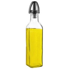 Bouteille Verre Transparent 250 ml avec Distributeur pour Huile ou Vinaigre