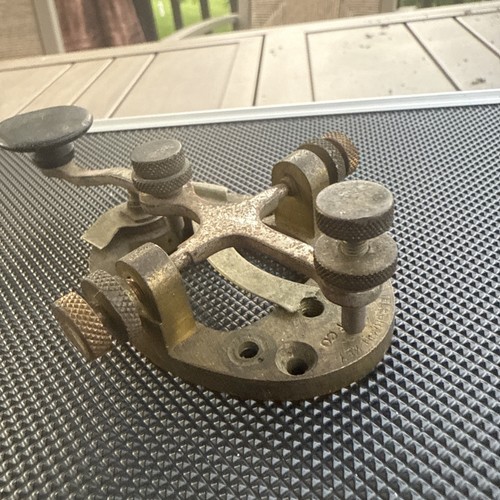 Vintage AT&T Co. Morse Code Machine Telegraf Klucz Urządzenie sygnalizacyjne - Zdjęcie 3 z 12