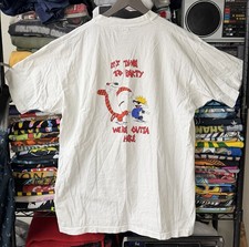 Vintage Fruit of the Loom Calvin & Hobbes Made in USA Graphic Tee Size XL