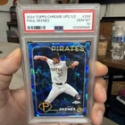 2024 Topps Chrome Update Sapphire Edition Paul Skenes PSA 10 Rookie RC Pirates