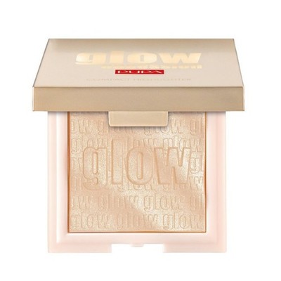 Pupa, Glow Obsession Highlighter Powder, 100, Light Gold, 6 g