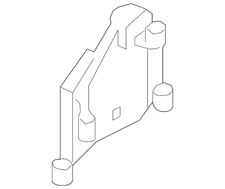 Genuine Nissan 2007-2012 Nissan Versa - Front Mount Bracket 11232-EL00B
