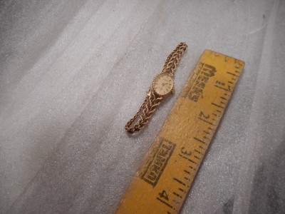 GENEVE 14K Gold LADIE'S  Watch - & - 14K Gold Band