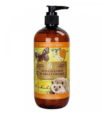 The English Soap Company, Sicilian Lemon & Sweet Orange , Hand & Body Wash 500ml
