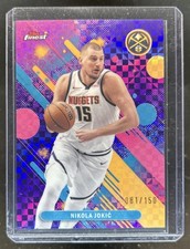 2025-26 Topps Finest Nikola Jokic Common Purple X-Fractor #/150 Nuggets