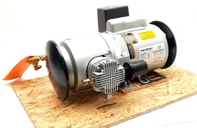 GAST 5LCA-46S-M550GX Piston Air Compressor Single Phase 115/230VAC 8.4A 1725 RPM
