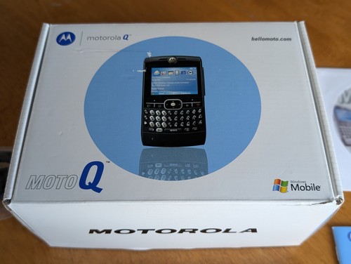 Téléphone portable Motorola Q MotoQ en boite complet - pour pièces à réparer - Photo 5 sur 23