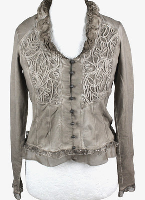 Tredy Jacke Jerseyjacke Bolero Designer, Damen Gr.36 Top Zustand