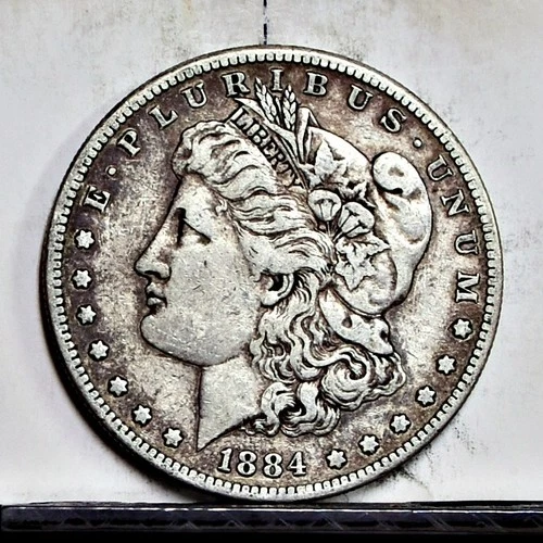 1884-S Morgan Dollar - VF Details, Cleaned (#61337-L)