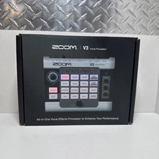 ZOOM V3 Compact Vocal Processor with Built-in Multi-Effects