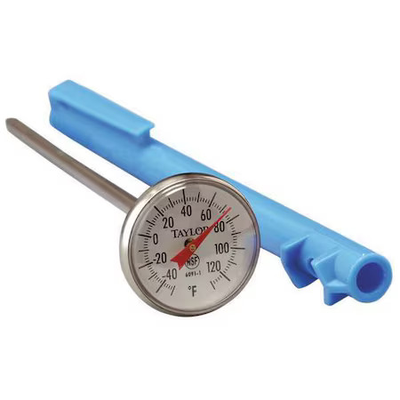#ad Taylor 6091N Dial Thermometer 40 To 120 Deg. F Range $7.85