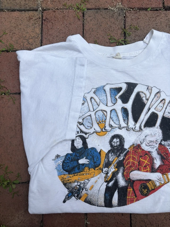 1988 年 Jerry Garcia Bootleg 批量尺寸 Xl 衬衫 复古  — 第 2/4 张图片